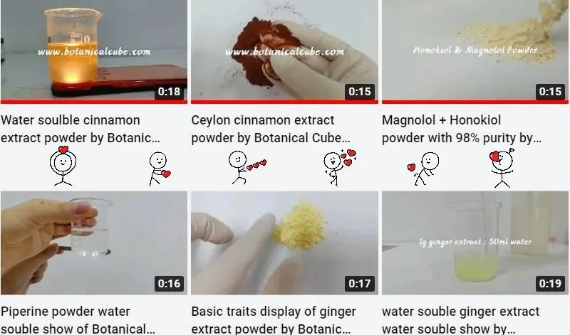 Vår vattenlösliga produktdisplaysamling