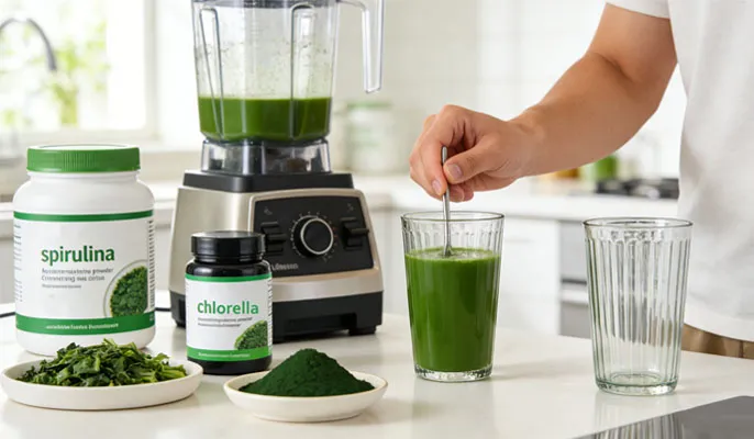 What is the difference between spirulina and chlorella 2 What is the difference between spirulina and chlorella 2